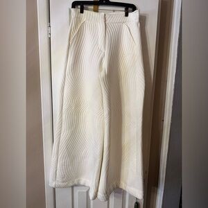 Nike Serena Williams Design Crew Sportswear Wide-Leg High Waist Knit Pants